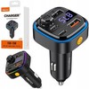 TRANSMITER SAMOCHODOWY FM BLUETOOTH LED USB i USB-C QC 3.1A RECCI