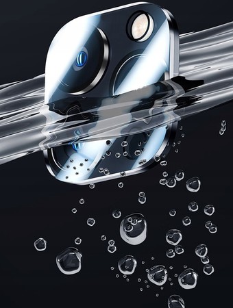 PEŁNE SZKŁO NA APARAT DO iPhone 17 AIR OBIEKTYW PREMIUM 3D SZYBKA OCHRONA