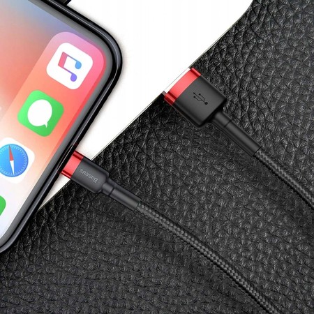 KABEL PRZEWÓD DO LIGHTNING/USB DO IPHONE X XS MAX 11 12 13 14 PRO 1M MOCNY