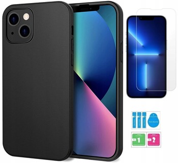 MATOWE MATT CASE ETUI do iPHONE 14 PLUS + SZKŁO