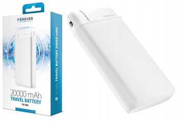 SZYBKI MOCNY PowerBank 20000mAh USB C 10W + Kabel