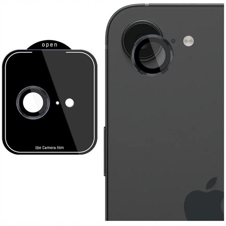 SOCZEWKI NA APARAT DO iPHONE 16e SZKŁO MOCNE ŁATWY MONTAŻ MOCNE