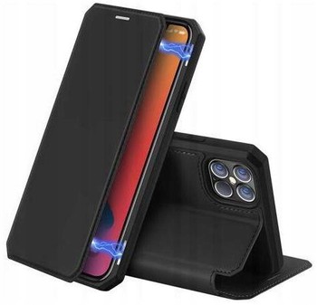 Dux Ducis Skóra Etui z Klapką iPhone 12 Pro Max