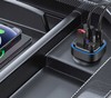 TRANSMITER SAMOCHODOWY FM BLUETOOTH LED USB i USB-C QC 3.1A RECCI