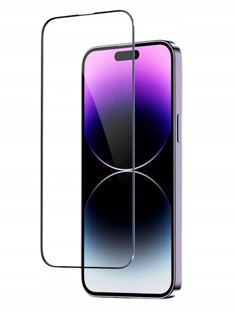 SZKŁO HARTOWANE NA CAŁY EKRAN do iPhone 15 PRO