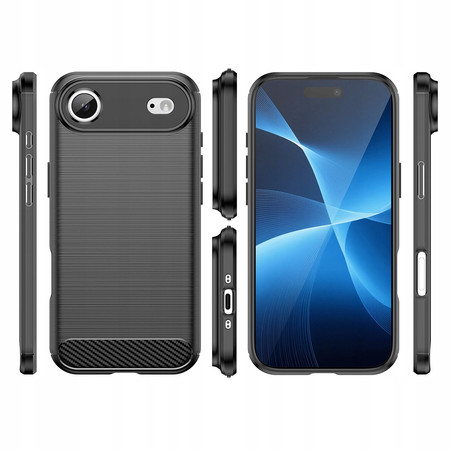 ETUI CARBON KARBON CASE DO iPhone 17 AIR ELEGANCKIE KARBONOWE OBUDOWA