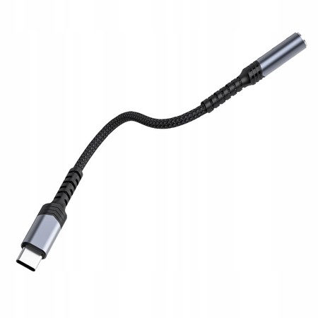 PRZEJŚCIÓWKA ADAPTER USB-C TYP C do AUX MINI JACK 3,5MM AUDIO RECCI