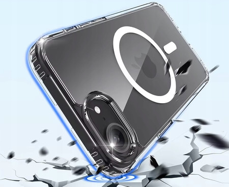 CASE ETUI DO iPHONE 16e WZMACNIANE DO MAG SAFE OBUDOWA ANTI SHOCK