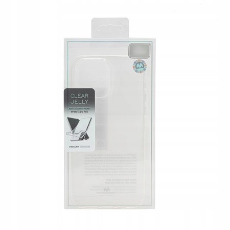ETUI MERCURY JELLY CASE OBUDOWA DO iPHONE 16 PRO ANTI YELLOW CLEAR