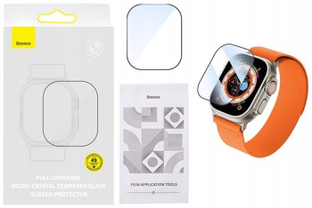 SZKŁO SZYBKA BASEUS DO APPLE WATCH ULTRA 49MM
