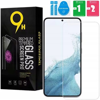 SZKŁO HARTOWANE do SAMSUNG GALAXY S24 SZYBKA 9H OCHRONA EKRANU ZESTAW