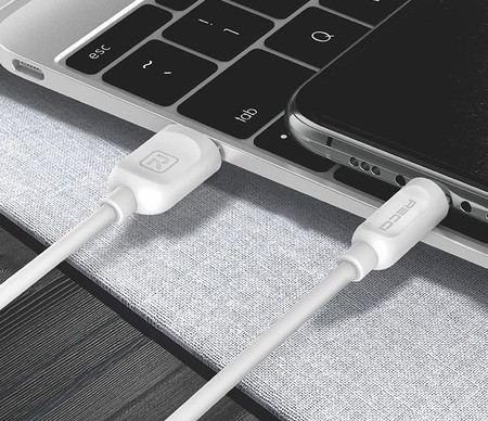 SZYBKI PRZEWÓD KABEL LIGHTNING DO iPhone 1m 12 11 X 8 7 2.4A RECCI