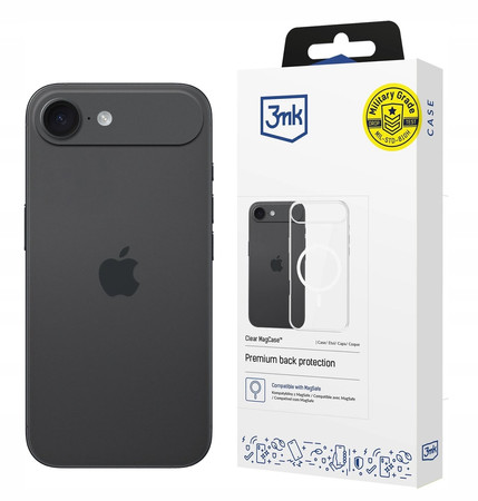 ETUI CASE 3mk DLA iPhone 17 AIR MAGCASE bezbarwny