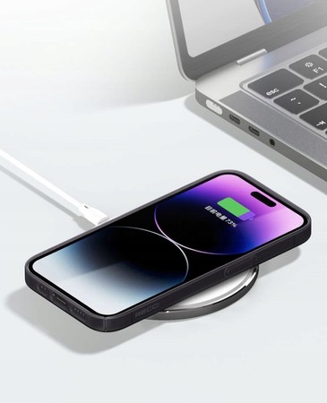 MATOWE ETUI do iPhone 14 PRO MAX CASE OBUDOWA SILIKONOWA MATT OCHRONA RECCI