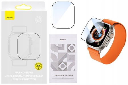 SZKŁO SZYBKA BASEUS DO APPLE WATCH ULTRA 49MM