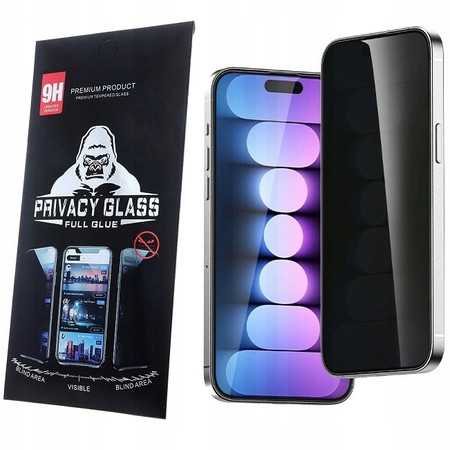 SZKŁO PRYWATYZUJĄCE ANTI SPY DO IPHONE 17 AIR ANTYSZPIEGOWSKIE PRIVACY
