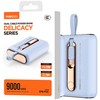 SZYBKI POWERBANK 9000MAH 22,5W 3A PD WBUDOWANE KABLE USB-C DO LIGHTNING IP