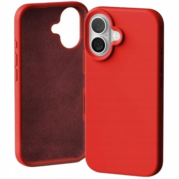 ETUI MERCURY SILIKON CASE DO iPHONE 16 Z MIKROFIBRĄ SILICONE MIĘKKIE