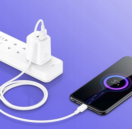 KABEL LIGHTNING DO iPhone 1m 12 PRO 11 X 8 7 MOCNY SZYBKI 2.4A RECCI