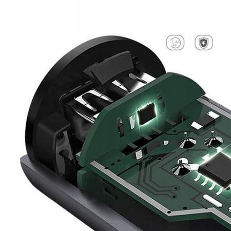 Ładowarka Samochodowa Szybka 2x USB 3.1 A Pudełko