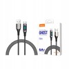 KABEL Z WYŚWIETLACZEM USB-C SZYBKIE ŁADOWANIE USB TYP C 6A 66W 1,2M RECCI