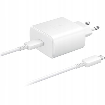 ORYGINALNA ŁADOWARKA SIECIOWA SAMSUNG 45W 5A PD USB-C + KABEL TYP C SZYBKA