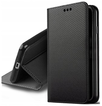 ETUI Z KLAPKĄ FUTERAŁ OBUDOWA do HUAWEI P20 Z WEJŚCIEM NA KARTY