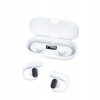 SŁUCHAWKI DOUSZNE BEZPRZEWODOWE BLUETOOTH 5.3 + KABEL POWERBANK TWS RECCI