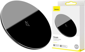 BASEUS SZYBKA ŁADOWARKA BEZPRZEWODOWA QI 15W FAST