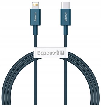 SZYBKI Baseus Kabel USB C Lightning 1m do iPhone