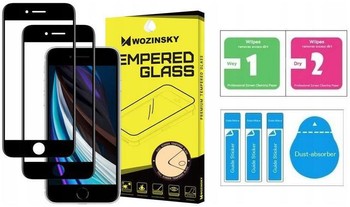 2 SZTUKI Szkło PEŁNE SZYBKA DO iPhone 2022 SE 3