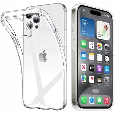 ETUI CASE OBUDOWA do iPhone 16 PRO Z OCHRONĄ NA APARAT MOCNE SILIKONOWE