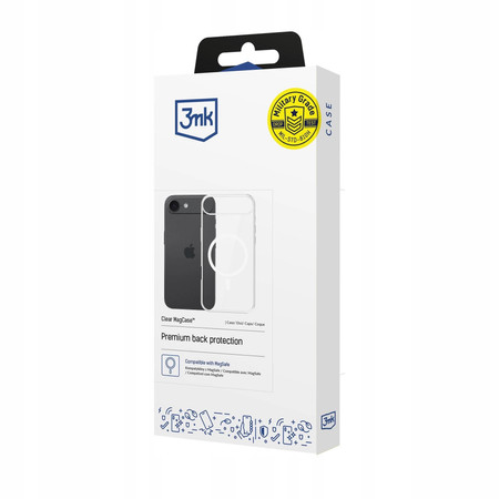 ETUI CASE 3mk DLA iPhone 17 AIR MAGCASE bezbarwny