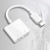 PRZEJŚCIÓWKA ADAPTER SŁUCHAWEK DO IPHONE 2X LIGHTNING RECCI