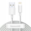 2x Baseus Kabel Lightning 1,5M do iPhone 7 8 X 11