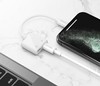 PRZEJŚCIÓWKA ADAPTER SŁUCHAWEK DO IPHONE 2X LIGHTNING RECCI