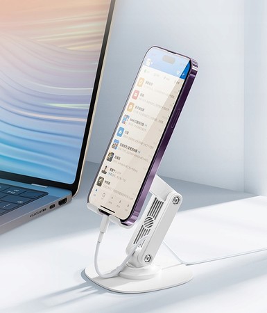 SOLIDNY REGULOWANY SKŁADANY STOJAK UCHWYT PODSTAWKA NA TELEFON TABLET RECCI
