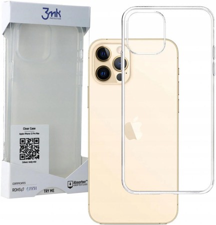 Etui 3MK Clear Case Obudowa do iPhone 13 Pro Max