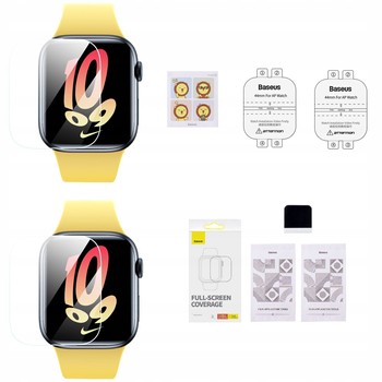 BASEUS 2X FOLIA DO APPLE WATCH SE 2/SE/6/5/4 40 mm