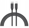 SZYBKI KABEL LIGHTNING - USB-C 2M w oplocie POWER DELIVERY 20W QC PD RECCI