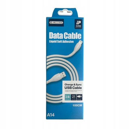JELLICO SZYBKI KABEL LIGHTNING USB 1M 3.1A