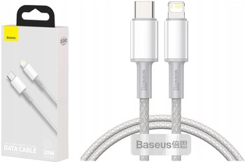 Kabel USB-C Lightning 1m do iPhone 11 12 Pro Max
