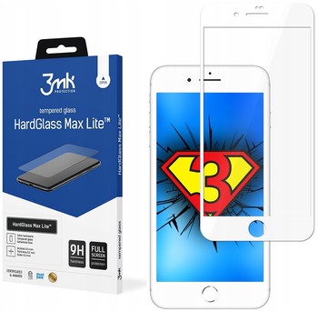 3MK SZKŁO HARTOWANE PEŁNE DO iPhone 7+ 8+ PLUS