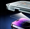 SZKŁO HARTOWANE PEŁNE do iPhone 17 PRO MAX Z RAMKĄ DO MONTAŻU APLIKATOR