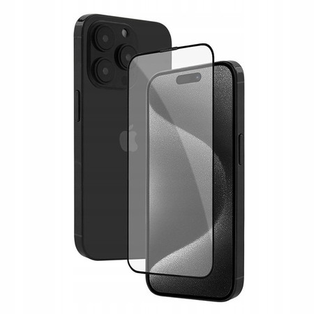 SZKŁO HARTOWANE do iPhone 15 NA CAŁY EKRAN PEŁNE PREMIUM OG OCHRONA