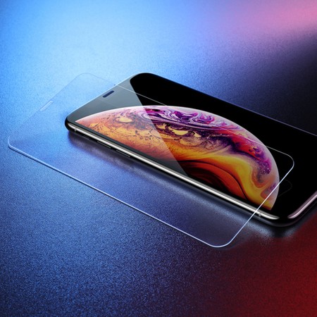 2x Szkło Hartowane Baseus 9H iPhone Xr 11 Zestaw