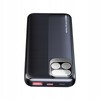 SZYBKI POWERBANK 10000MAH 22,5W 3A PD Z WBUDOWANYMI KABLAMI Z EKRANEM RECCI