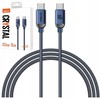 PRZEWÓD KABEL USB-C USB TYP C 1,2M SZYBKIE ŁADOWANIE 100W QC 4.0 PD RECCI