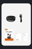 SŁUCHAWKI DOUSZNE BEZPRZEWODOWE BLUETOOTH 5.3 + KABEL POWERBANK TWS RECCI