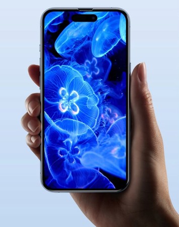 SZKŁO Z FILTREM ŚWIATŁA NIEBIESKIEGO SZYBKA do IPHONE 14 PRO MAX RECCI